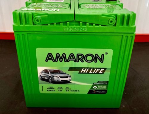 แบตเตอรี่ Amaron HiLife 42B20L แบตแห้ง รับประกัน 2ปี