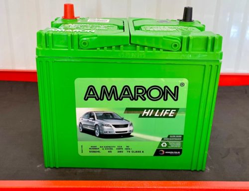 แบตเตอรี่ Amaron HiLife 55B24L แบตแห้ง รับประกัน 2ปี